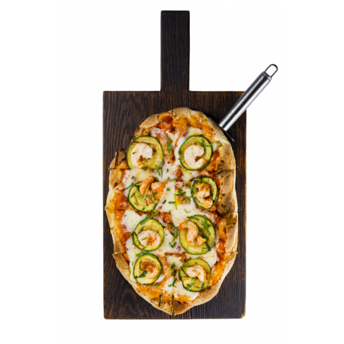 Креветки и цукини