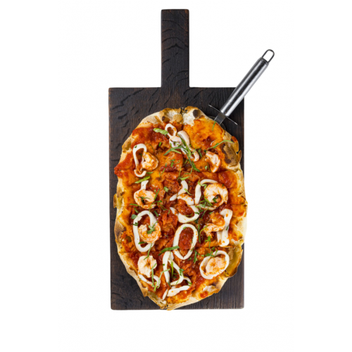 Кальмары и креветки